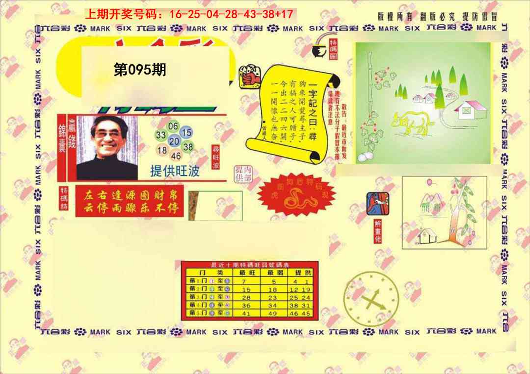 095期特码王[图]
