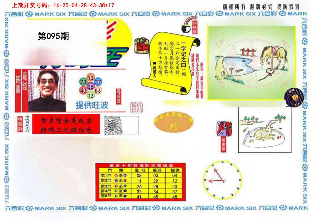 095期特码王(信封)[图]